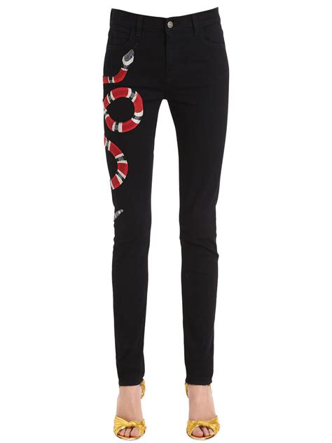 gucci snake jeans reddit|gucci snake jeans women.